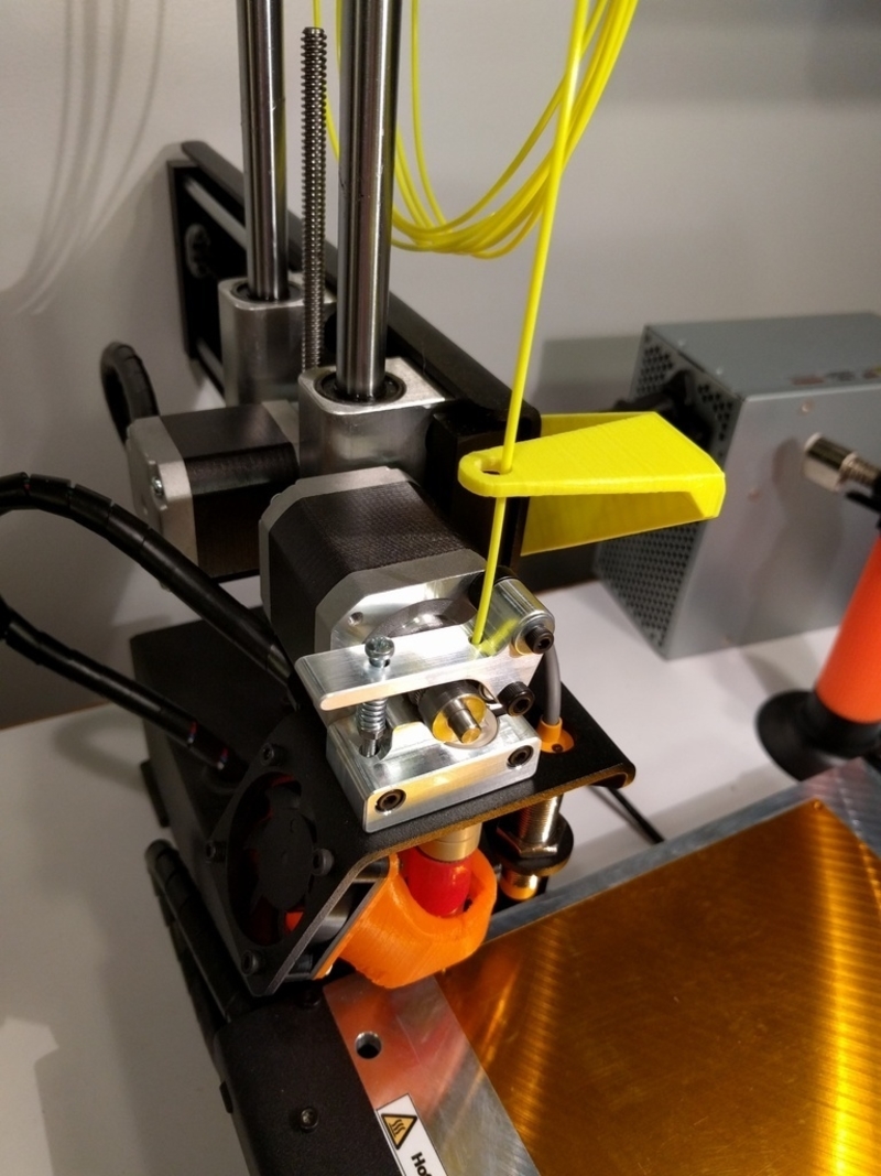 Filament Guide for the printrbot Simple Metal (Slightly Modified
