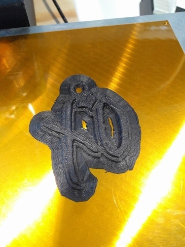 The Weeknd XO Keychain Thing 3D Print 162670