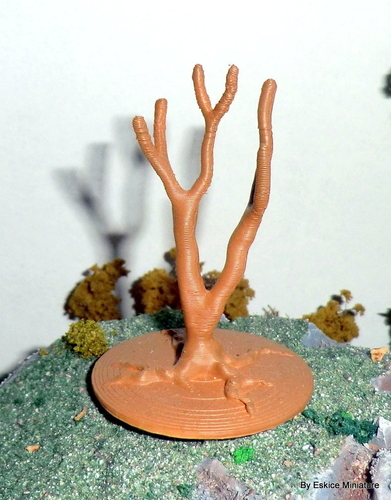 Miniature trees for Wargame - 3 models 3D Print 162763