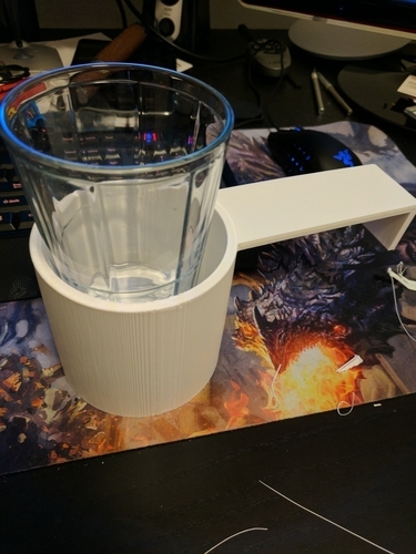 Customizable Couch Cup Holder 3D Print 162812