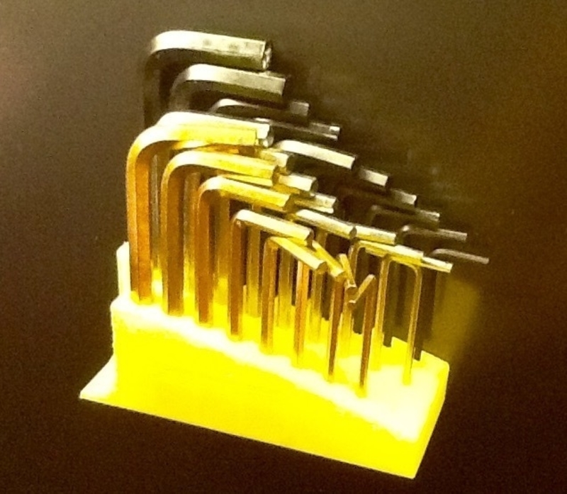 Hex Key Desktop Stand Holder - Metric & Imperial