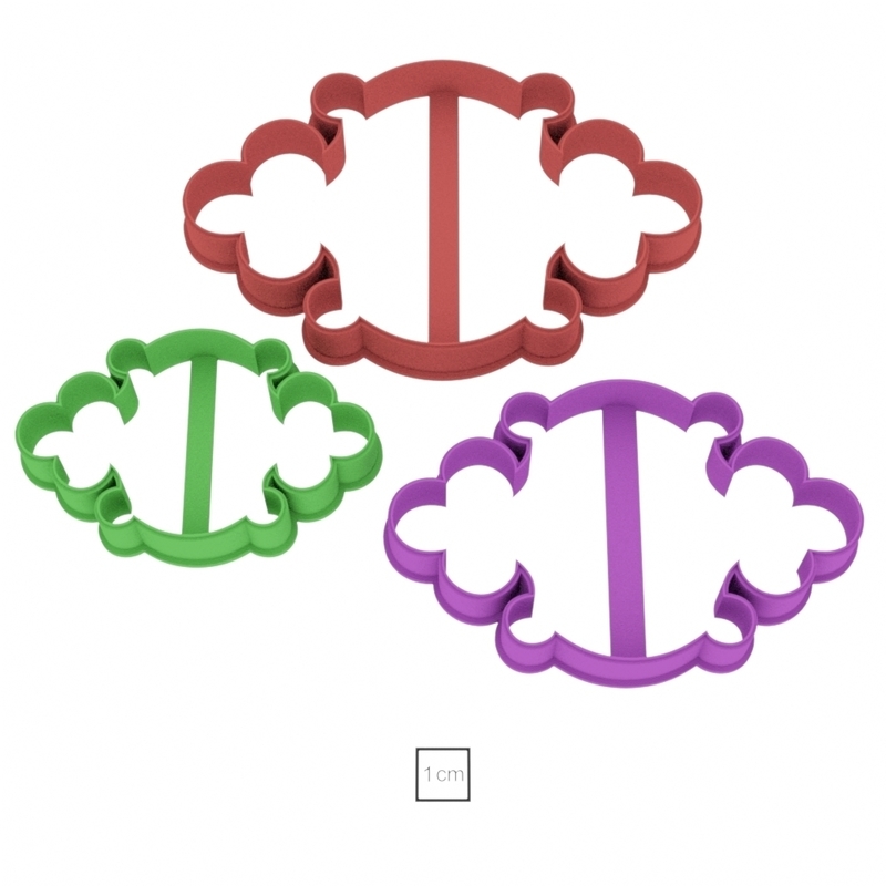 Plate 18 cookie cutter for professional