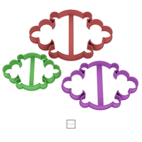 Plate 18 cookie cutter for professional - Thumbnail 1