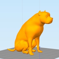 Pitbull - Behaved Pose - Thumbnail 1