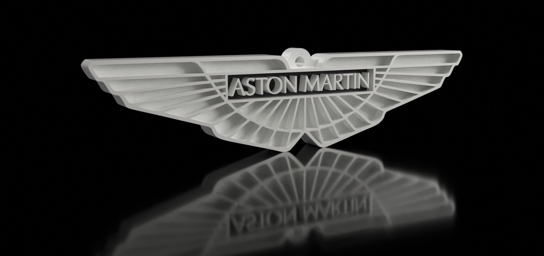 Aston Martin Keychain 3D Print 163038