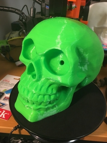 Skull with LED eyes 3D Print 163145