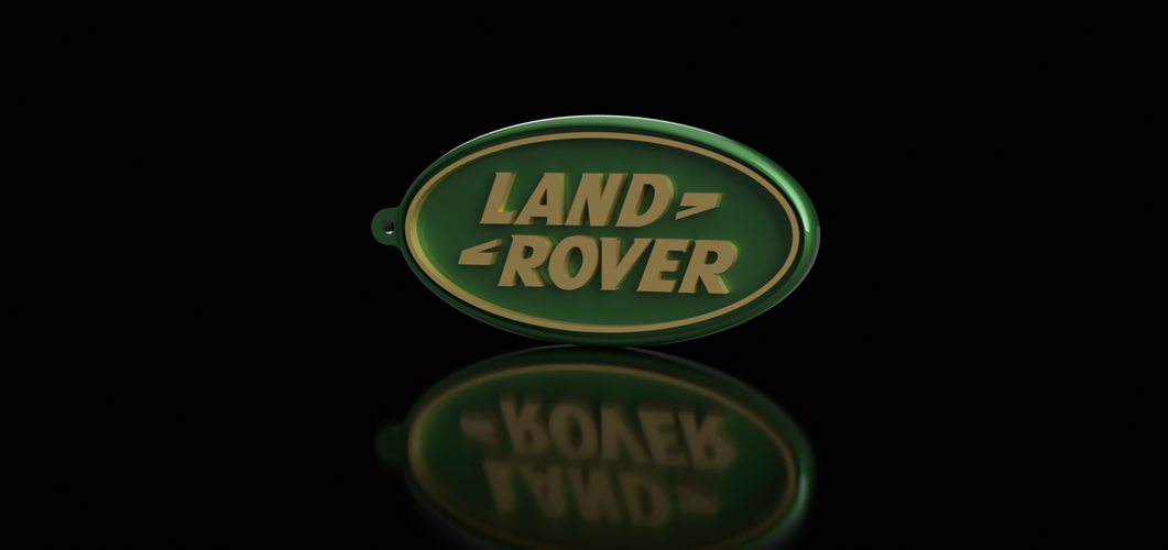 Land Rover Keychain 3D Print 163168