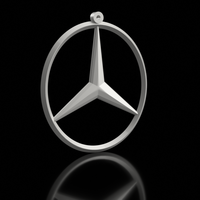 Mercedes Keychain - Thumbnail 1