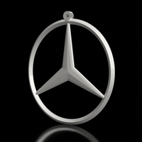 Mercedes Keychain - Thumbnail 2