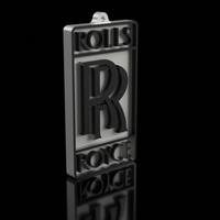 Small Rolls Royce Kechain 3D Printing 163174