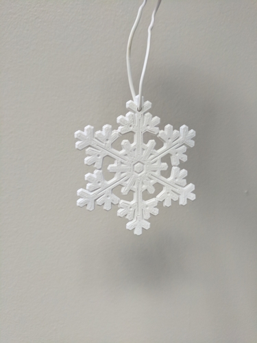 snowflake 01 3D Print 163184