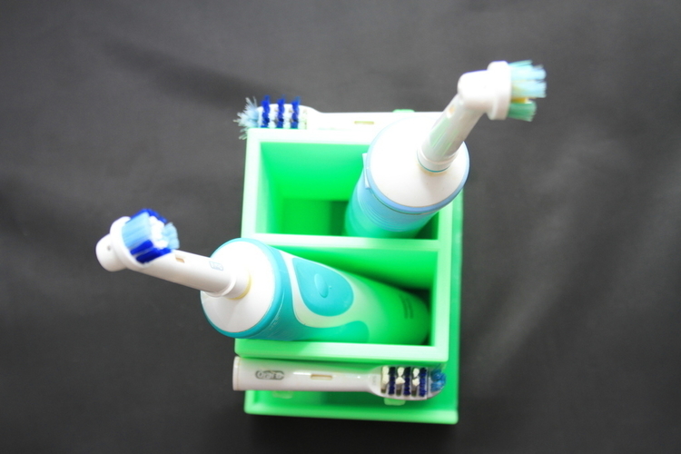 Glass toothbrush, porta Cepillos Dientes, OralB 3D Print 163204