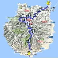 TransGranCanaria 2018, circuito mapa 3D - Thumbnail 4