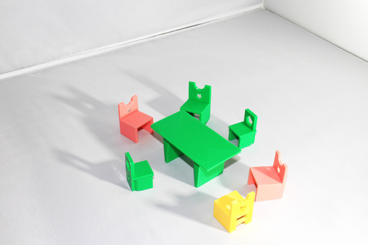 Chair, Silla juego, niños, hard 3D Print 163231