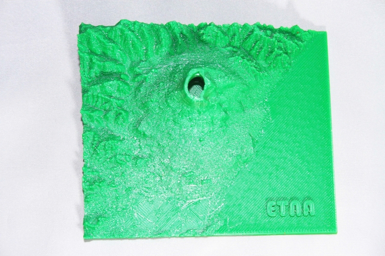 Volcan Etna Italia 3D Print 163249