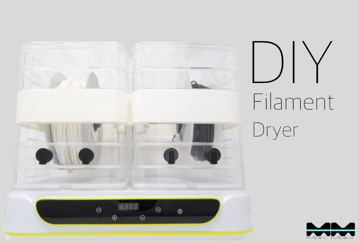 DIY Filament Dryer 3D Print 163314
