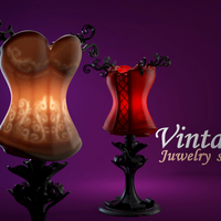 Vintage Jewelry stand - Thumbnail 4