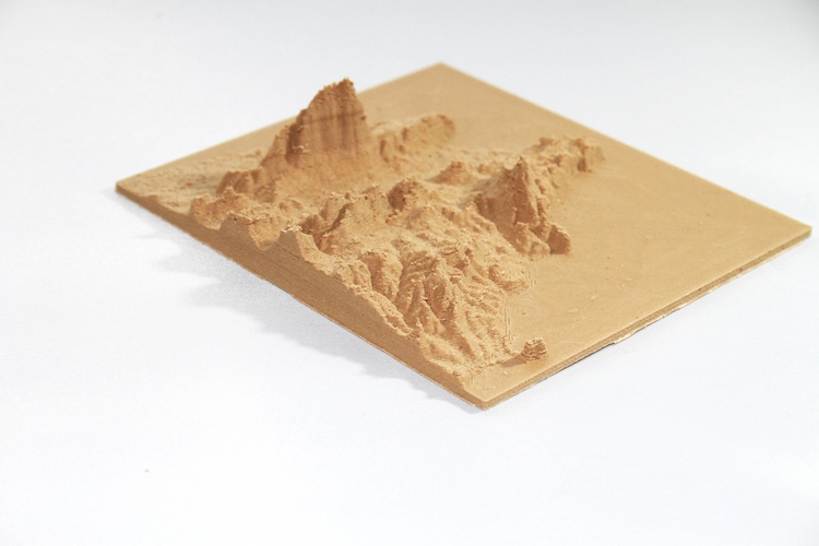 Mapa 3D, Javea, Calpe, Ifac 3D Print 163442