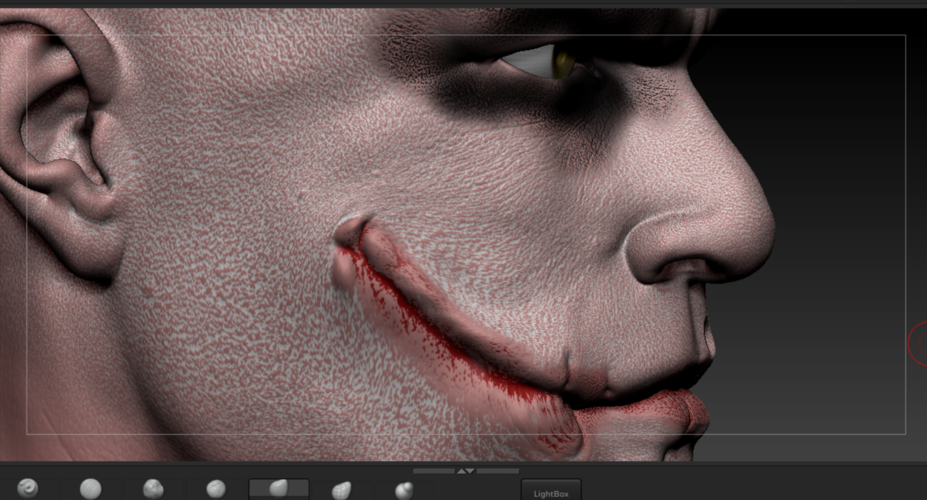 The Joker (Heath Ledger) - Dark Knight Version 3D Print 163456
