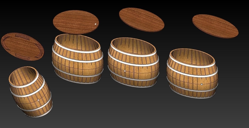 100mm Tall by 148mm Wide Oval Barrel