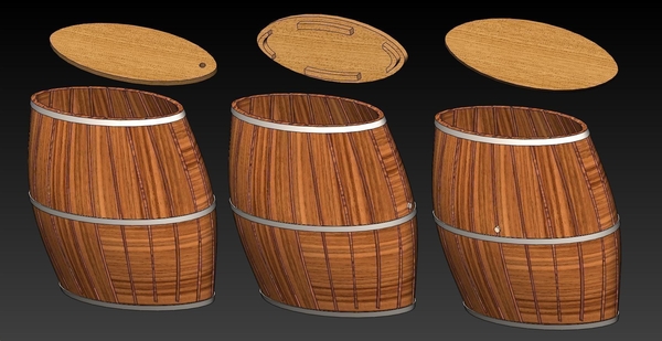 100mm Tall by 100mm Wide Oval Barrel