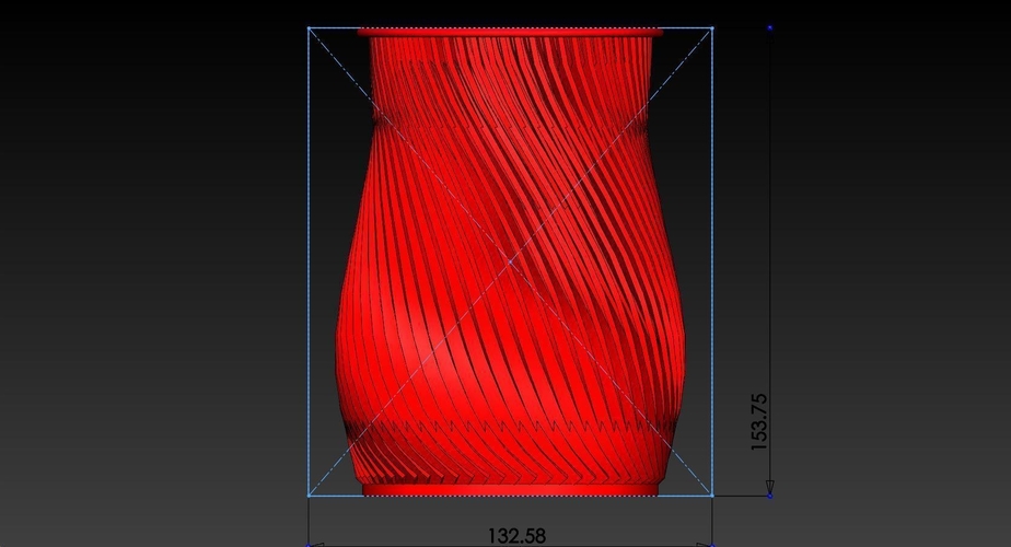 Vase #338 3D Print 163521