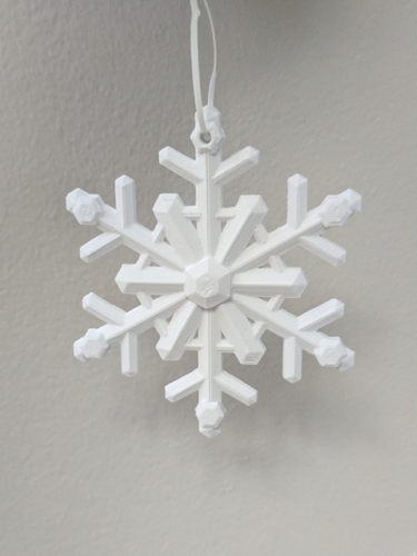 snowflake 02 3D Print 163656