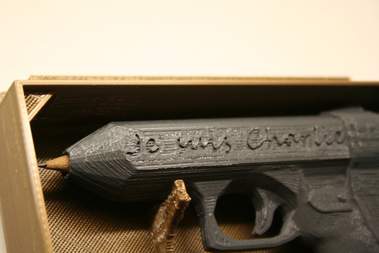 Weapon of Freedom: Je Suis Charlie 3D Print 16384