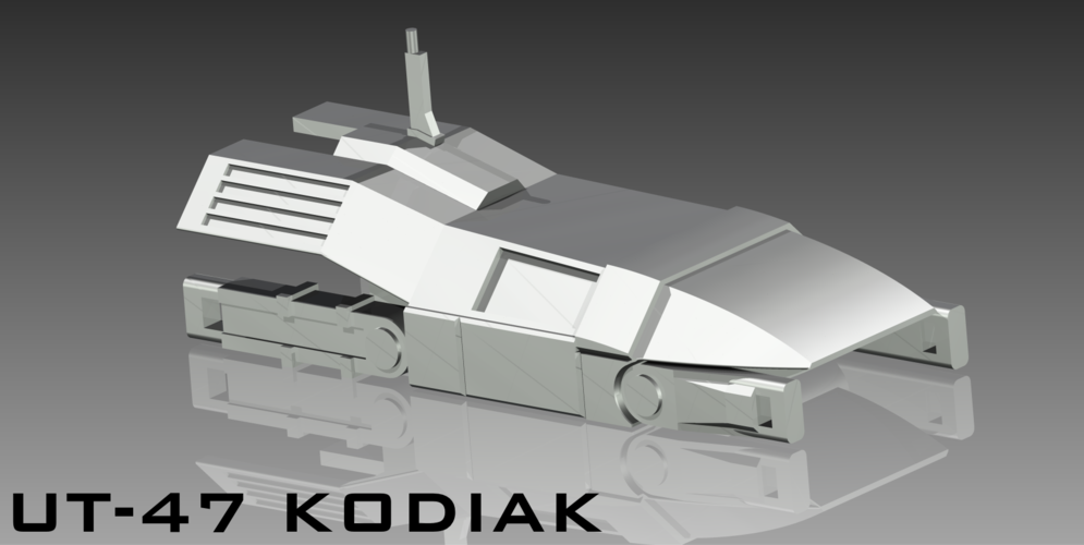 UT-47 Kodiak Shuttle 3D Print 163891