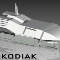 Small UT-47 Kodiak Shuttle 3D Printing 163891
