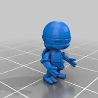 Small TMNT Leo 3D Printing 164012