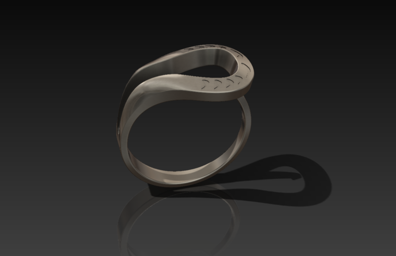 elegant ring design​ 3D Print 164137