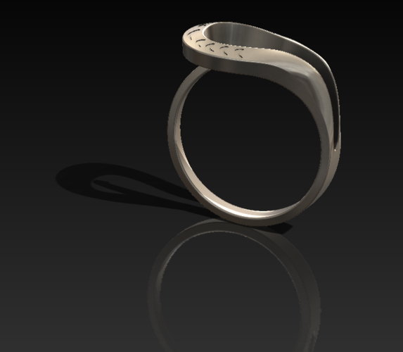 elegant ring design​ 3D Print 164138