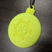 Small snowflake disk ball 01 3D Printing 164199