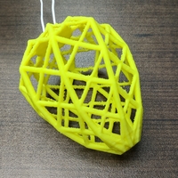 Small teardrop cage 01 twisted 3D Printing 164207