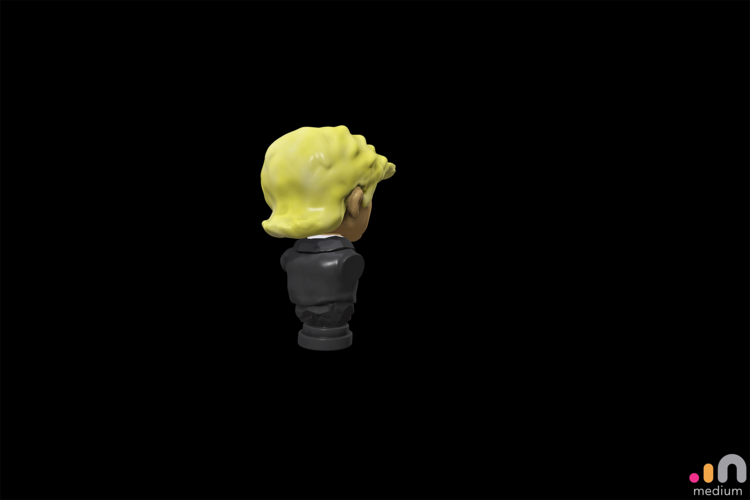 Trump Beer Tap Handle 3D Print 164432