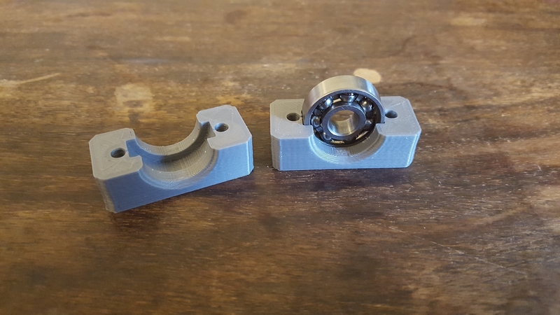 Bearing Block 608Z 22mm x 7mm hole 8mm