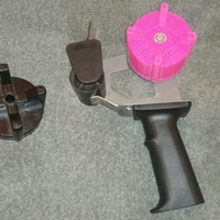Small Tape Gun (dispenser) Reel Replacement 3D Printing 164505