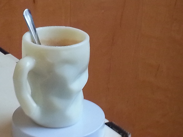 Crushed Coffee cup