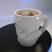 Crushed Coffee cup - Thumbnail 2