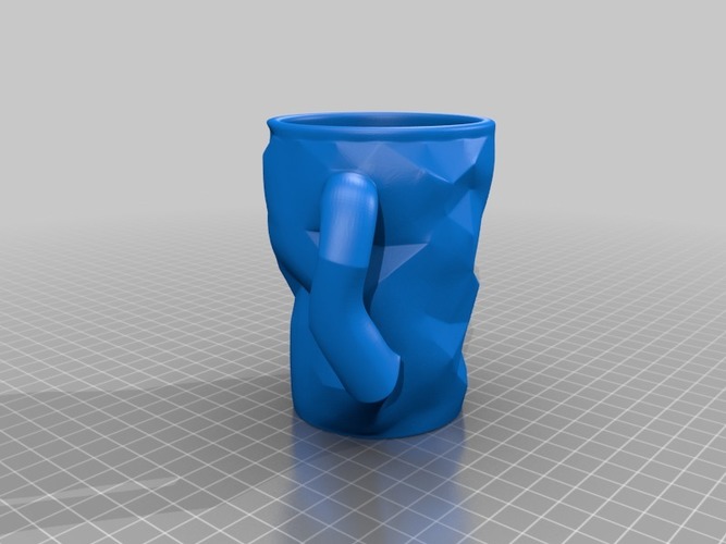 Crushed Coffee cup 3D Print 16465
