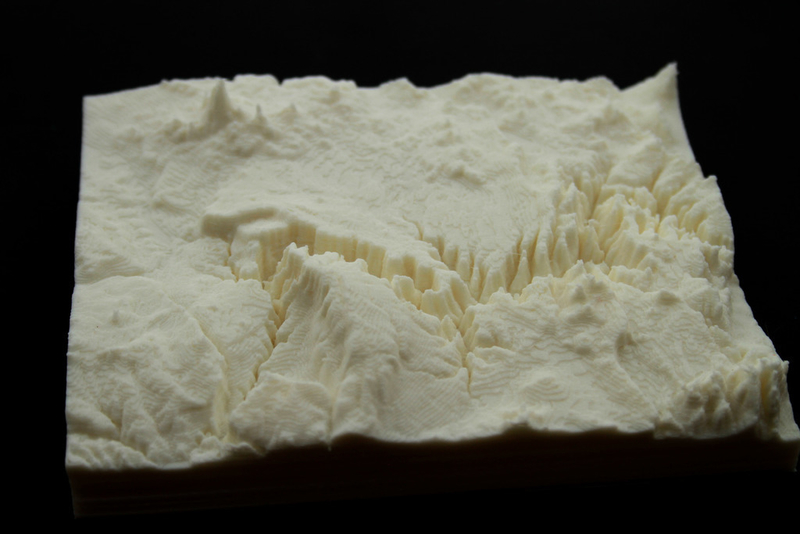 Colorado Mountain, montaña Map 3D