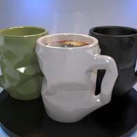Crushed Coffee cup - Thumbnail 5