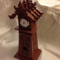 Small Dragon Clock 3D Printing 164708