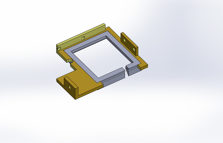 under extruder led light bracket 3D Print 164741