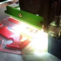 under extruder led light bracket - Thumbnail 2
