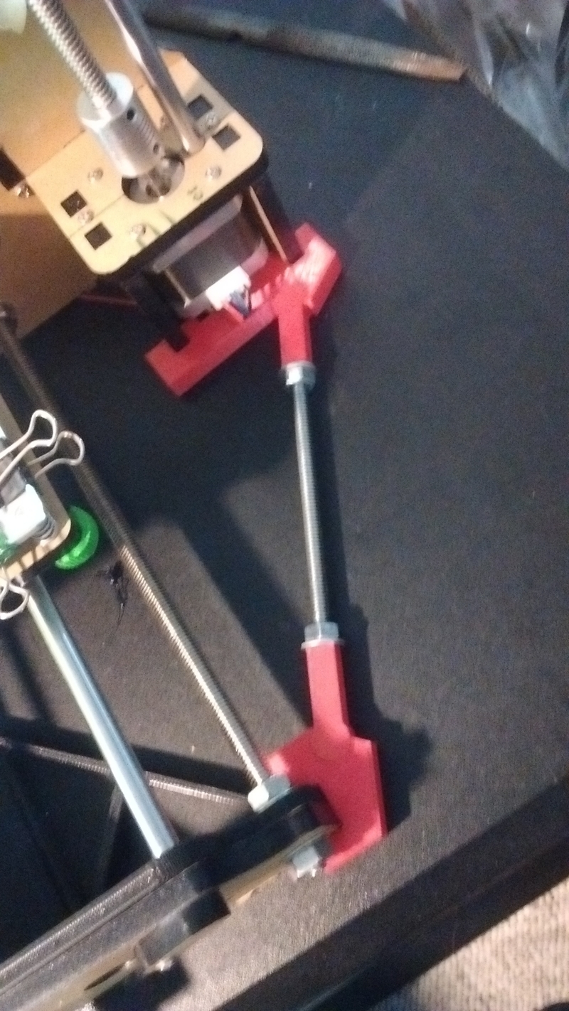 Y-axis stabilizer  support for p802ma tronxy