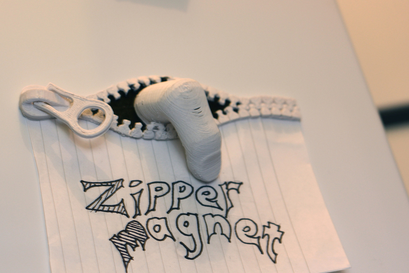 Zipper Magnet