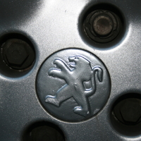 Small Cache Jantes moyeux Centre roue Peugeot 3D Printing 164811