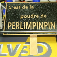 Small C'est de la poudre de perlimpinpin 3D Printing 164815